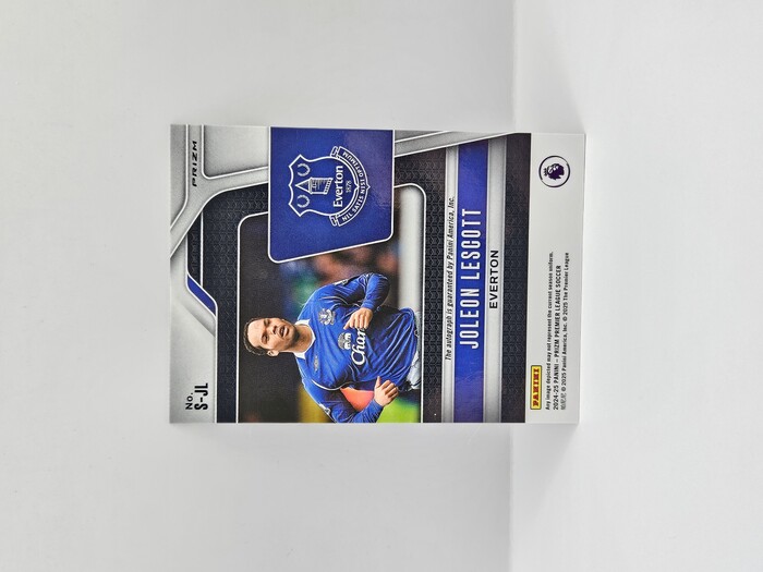 2024-25 PANINI PRIZM EPL CHOICE JOLEON LESCOTT SCOPE AUTOGRAPH