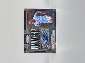 2024-25 PANINI PRIZM EPL JEREMY DOKU ''PENMANSHIP AUTOGRAPH