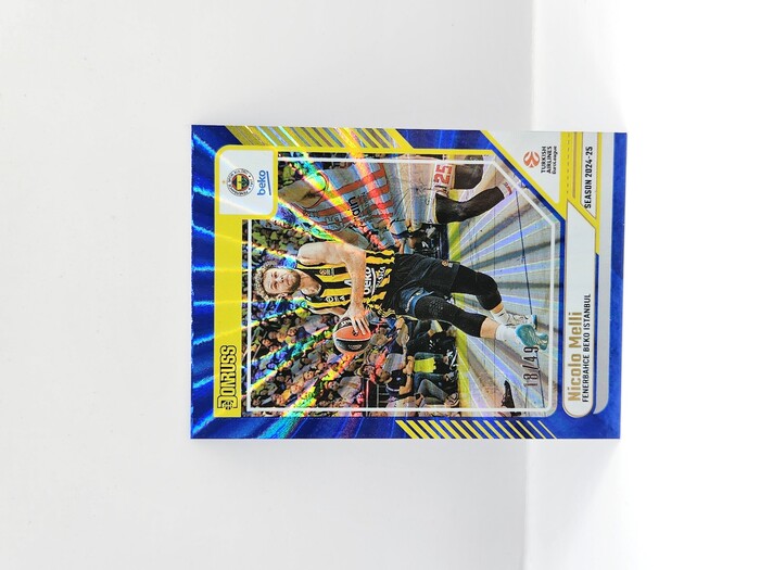 24-25 PANINI DONRUSS EUROLEAGUE FENERBAHCE NICOLO MELLI BLUE LASER 18/49