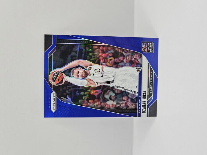 24-25 PANINI PRIZM EUROLEAGUE REAL MADRID DZANAN MUSA BLUE 065/199