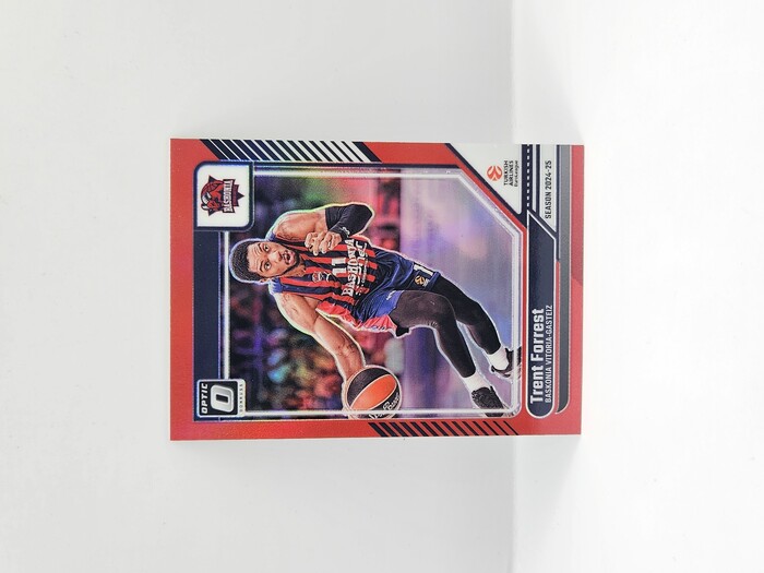 24-25 PANINI DONRUSS OPTIC EUROLEAGUE BASKONIA TRENT FORREST RED 31/99 