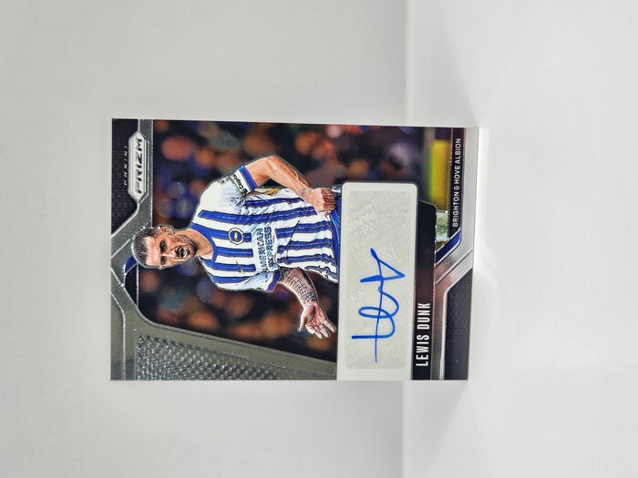 2024-25 PANINI PRIZM EPL LEWIS DUNK AUTOGRAPH