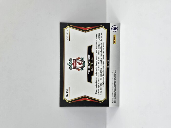2024-25 EPL SELECT VIRGIL VAN DIJK RED FIELD LEVEL 
