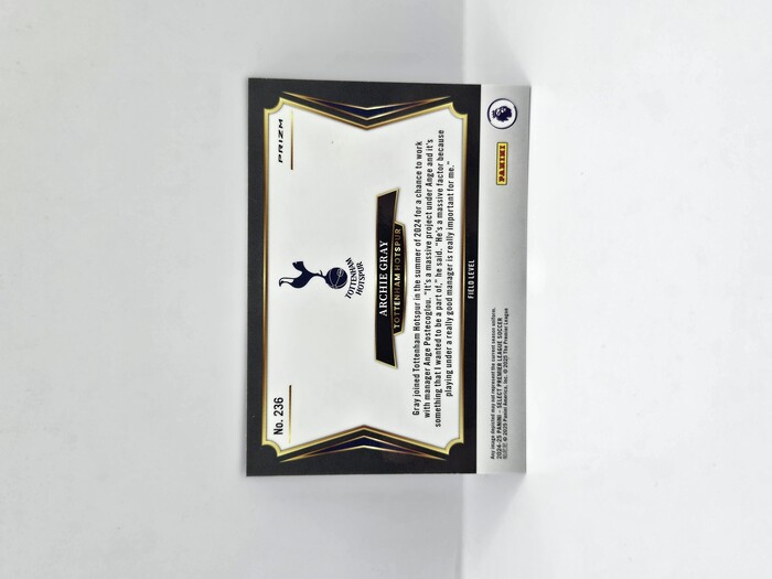 2024-25 EPL SELECT ARCHIE GRAY MULTI COLOR ROOKIE FIELD LEVEL