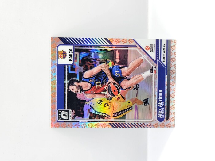 24-25 PANINI DONRUSS OPTIC EUROLEAGUE BARCELONA ALEX ABRINES ''25TH ANNIVERSARY'' 12/25