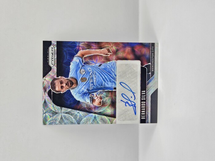 2024-25 PANINI PRIZM EPL CHOICE BERNARDO SILVA SCOPE AUTOGRAPH