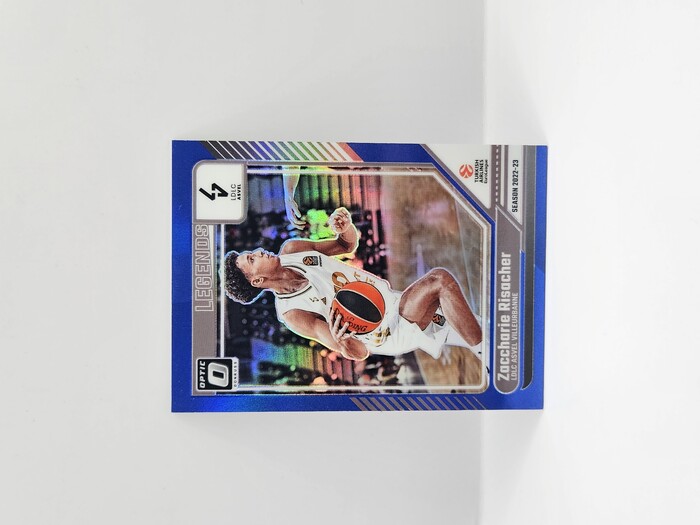 24-25 PANINI DONRUSS OPTIC EUROLEAGUE LDLC ASVEL ZACCHARIE RISACHER BLUE 14/49
