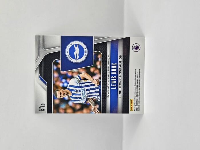 2024-25 PANINI PRIZM EPL LEWIS DUNK AUTOGRAPH