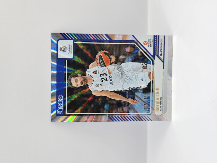 24-25 PANINI DONRUSS EUROLEAGUE REAL MADRID SERGIO LLULL SILVER LASER 095/149