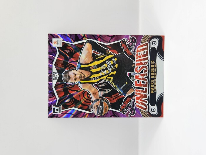 24-25 PANINI DONRUSS EUROLEAGUE FENERBAHCE MARKO GUDURIC PURLE LASER ''UNLEASHED'' 85/99