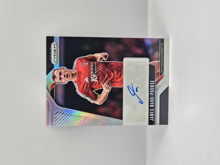 2024-25 PANINI PRIZM EPL JAMES WARD-PROWSE SILVER AUTO 31/99