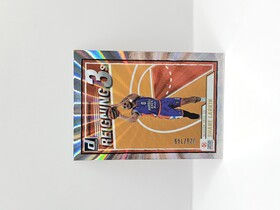 24-25 PANINI DONRUSS EUROLEAGUE ANADOLU EFES SHANE LARKIN ''REIGNING 3S'' SILVER LASER 026/149