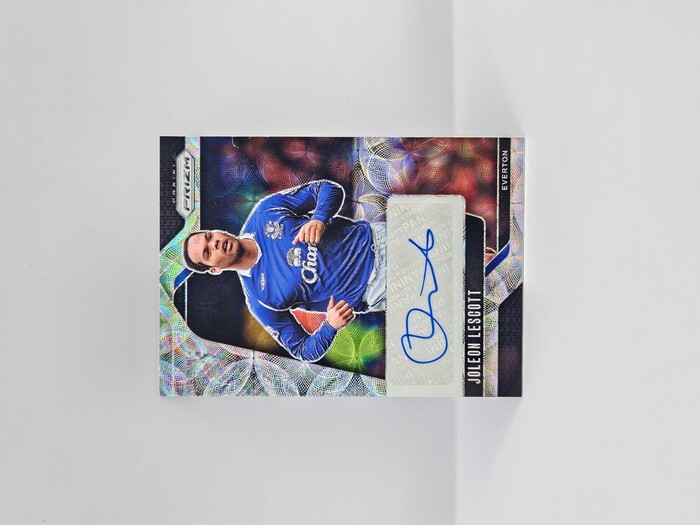 2024-25 PANINI PRIZM EPL CHOICE JOLEON LESCOTT SCOPE AUTOGRAPH