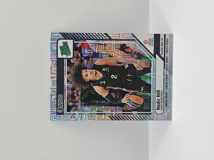24-25 PANINI DONRUSS EUROLEAGUE PARIS BASKETBALL NADIR HIFI PURPLE LASER 067/275