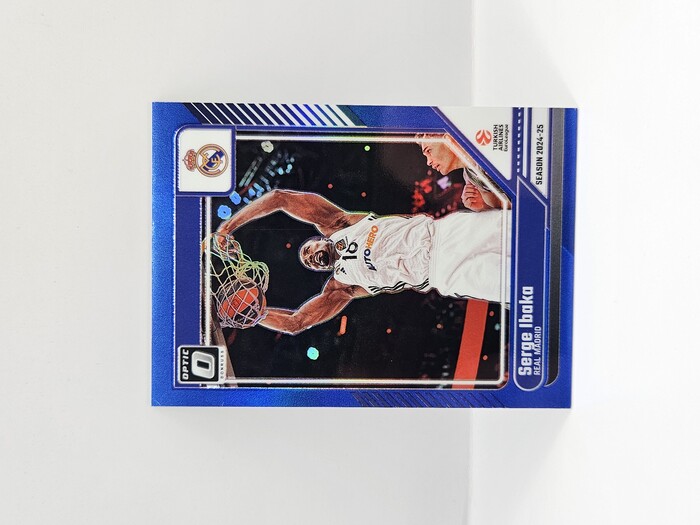 24-25 PANINI DONRUSS OPTIC EUROLEAGUE REAL MADRID SERGE IBAKA BLUE 16/49