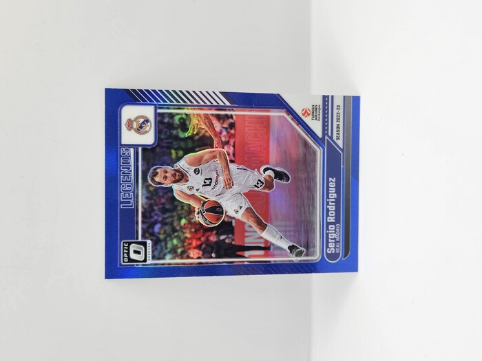 24-25 PANINI DONRUSS OPTIC EUROLEAGUE REAL MADRID BLUE SERGIO RODRIGUEZ 48/49