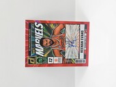 2024-25 PANINI DONRUSS EUROLEAGUE OLYMPIACOS KEENAN EVANS ''NET MARVELS'' RED LASER AUTOGRAPH 88/99