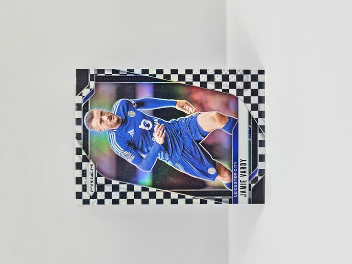 2024/25 PANINI PRIZM EPL JAIME VARDY BLACK/WHITE CHECKER