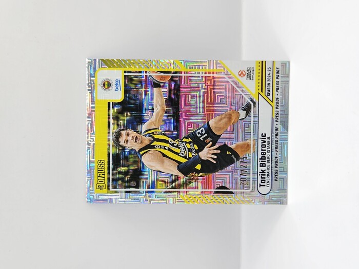 24-25 PANINI DONRUSS EUROLEAGUE FENERBAHCE TARIK BIBEROVIC PURPLE PRESS PROOF 207/275